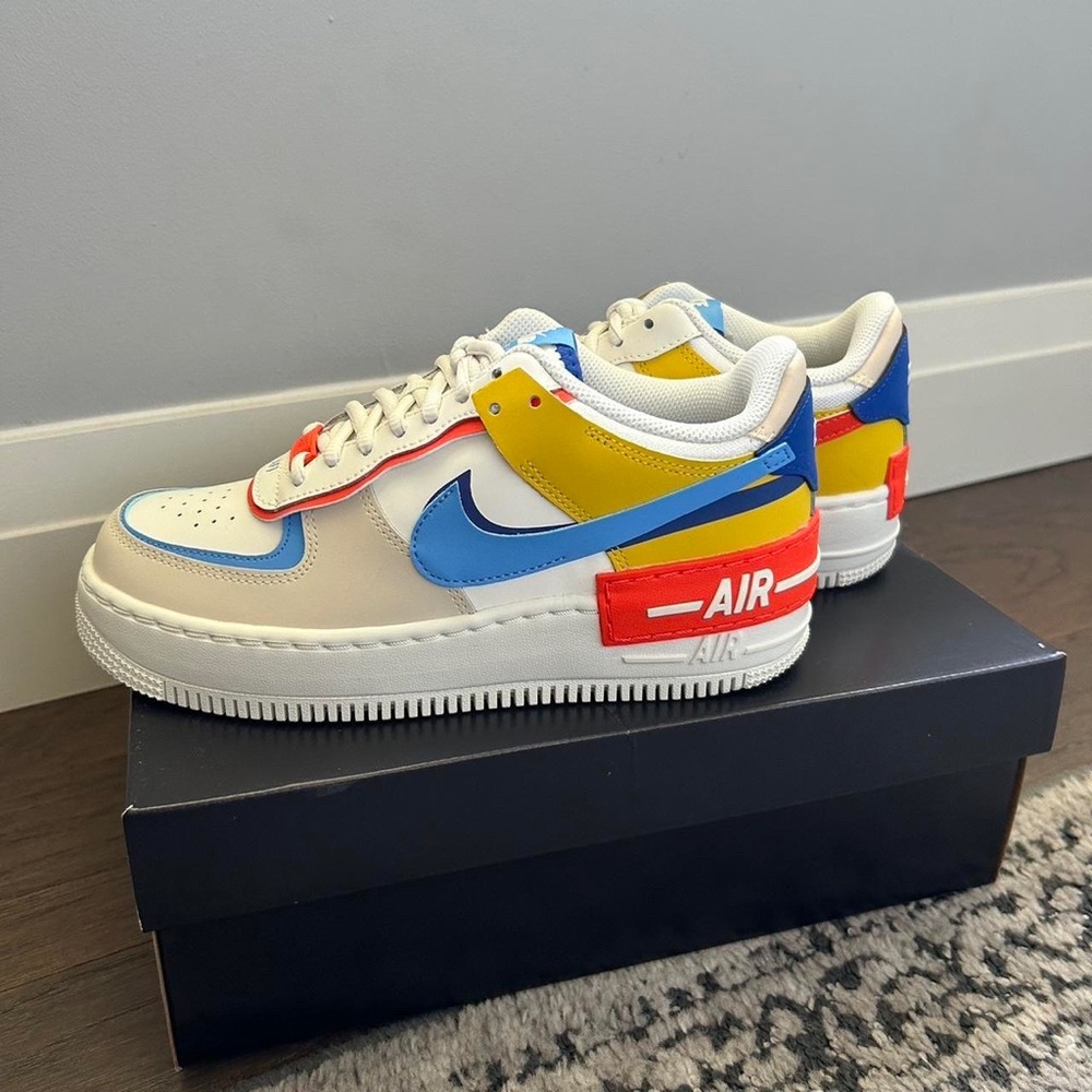 BRAND NEW IN BOX Nike limited edition shadow Air Force 1s - Picture 2 of 6
